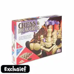 Intertoys Addo Games schaken en dammen strategieset aanbieding
