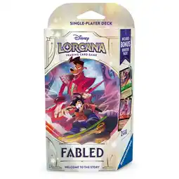 Intertoys Disney Lorcana TCG Fabled starter deck Max & Powerline aanbieding