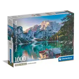 Intertoys Clementoni puzzel smaragdmeer van Braies - 1000 stukjes aanbieding