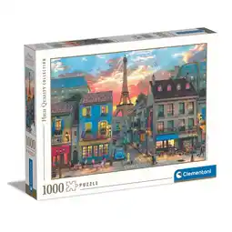 Intertoys Clementoni puzzel straten van Parijs - 1000 stukjes aanbieding