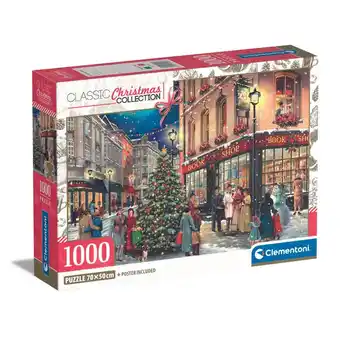 Intertoys Clementoni puzzel kerstwandeling - 1000 stukjes aanbieding