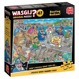 Intertoys Jumbo Wasgij Original 47 puzzel Boating Bedlam - 1000 stukjes aanbieding