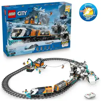 Intertoys LEGO CITY onderzoekstrein op de Noordpool 60470 aanbieding