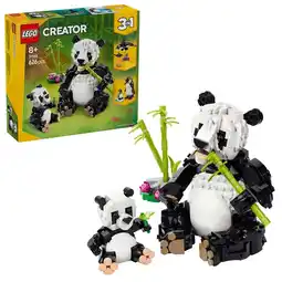 Intertoys LEGO Creator 3-in-1 wilde dieren: pandafamilie 31165 aanbieding