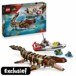 Intertoys LEGO Jurassic World bouwbare Mosaurus bootmissie 76974 aanbieding