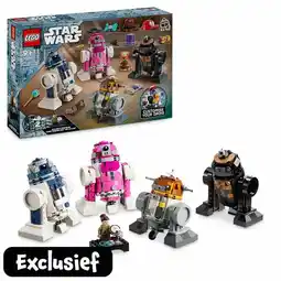 Intertoys LEGO Star Wars bouw je eigen droid 75392 aanbieding