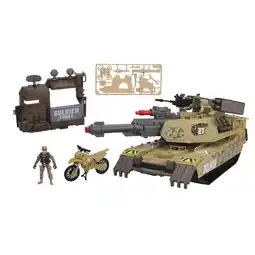 Intertoys Soldier Force Armored Siege tank aanbieding