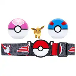 Intertoys Pokémon Clip 'N Go Eevee gordelset aanbieding