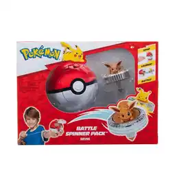 Intertoys Pokémon Battle Spinner pack Eevee aanbieding
