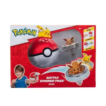 Intertoys Pokémon Battle Spinner pack Eevee aanbieding