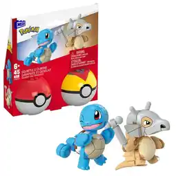 Intertoys MEGA Construx Pokémon Squirtle en Cubone speelfigurenset aanbieding