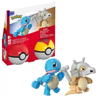 Intertoys MEGA Construx Pokémon Squirtle en Cubone speelfigurenset aanbieding