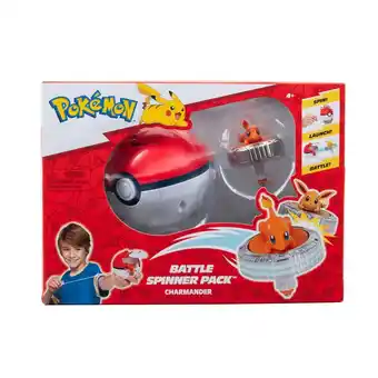 Intertoys Pokémon Battle Spinner pack Charmander aanbieding