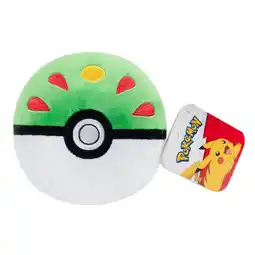 Intertoys Pokémon pluchen meesterbal - 12 cm aanbieding