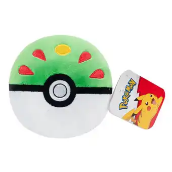 Intertoys Pokémon pluchen meesterbal - 12 cm aanbieding