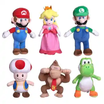 Intertoys Super Mario knuffel - 30 cm aanbieding