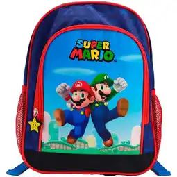Intertoys Super Mario rugzak met 2 vakken aanbieding