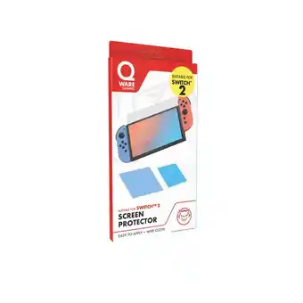 Intertoys Qware Gaming Nintendo Switch 2 screen protector aanbieding