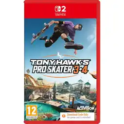 Intertoys Tony Hawk's Pro Skater 3+4 Nintendo Switch 2 aanbieding