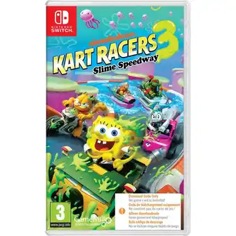 Intertoys Nickelodeon Kart Racers 3 Slime Speedway - code in a box Nintendo Switch aanbieding