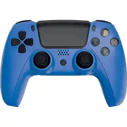Intertoys Qware Gaming PS4 draadloze controller - blauw aanbieding