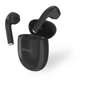 Intertoys Qware Sound True draadloze oordopjes - zwart aanbieding