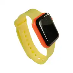 Intertoys Jollity Works LED kinderhorloge - geel/oranje aanbieding