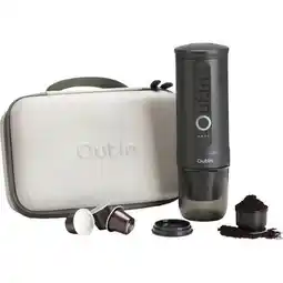 EP OutIn Nano Draagbare Espresso Machine - Cadeauset - Space Grey aanbieding