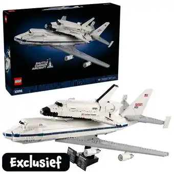 Intertoys LEGO Icons Shuttle Carrier Aircraft 10360 aanbieding