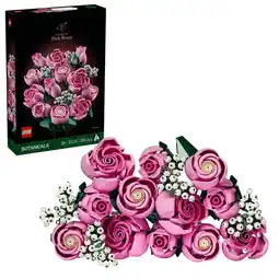 Intertoys LEGO Botanicals roze rozenboeket 10374 aanbieding
