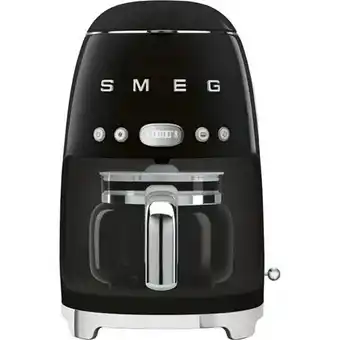 EP SMEG DCF02BLEU 50's Style Koffiemachine - Filterkoffie - Zwart aanbieding