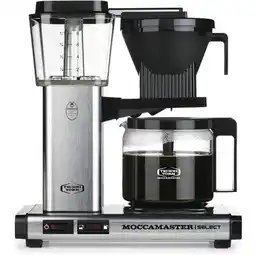 EP Moccamaster KBG Select Koffiemachine - Filterkoffie - RVS aanbieding