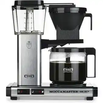 EP Moccamaster KBG Select Koffiemachine - Filterkoffie - RVS aanbieding