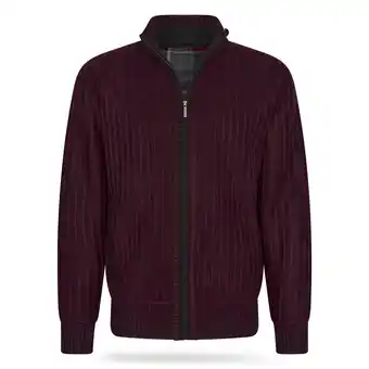 ANWB Cappuccino Italia Heren Bounded Cardigan Rood aanbieding
