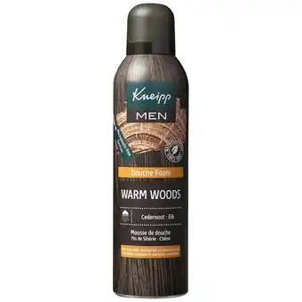Douglas Kneipp Kneipp MEN DOUCHE FOAM WARM WOODS 200 ML aanbieding