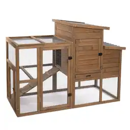 Zooplus TIAKI Ranch houten kippenhok - 156x79.5x116.3cm aanbieding
