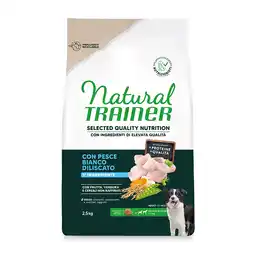 Zooplus Natural Trainer Selected Quality Nutrition Adult Medium & Maxi Witte Vis - Dubbelpak: 2 x 2,5 kg aanbieding