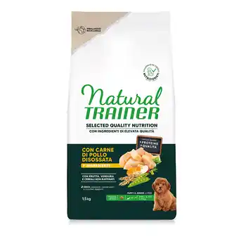 Zooplus Natural Trainer Selected Quality Nutrition Puppy Small & Toy Kip - dubbelpak: 2 x 1,5 kg aanbieding
