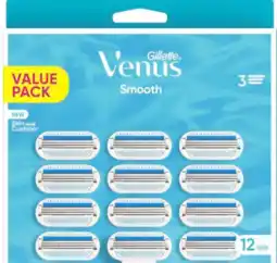 De Online Drogist Gillette Venus Smooth Scheermesjes Value Pack aanbieding
