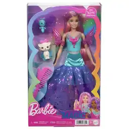 Intertoys Barbie A Touch of Magic fantasiediertjes pop aanbieding