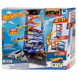 Intertoys Hot Wheels City transformerende racetoren aanbieding