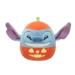 Intertoys Squishmallows halloween Stitch-knuffel in een pompoen - 19 cm aanbieding