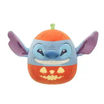 Intertoys Squishmallows halloween Stitch-knuffel in een pompoen - 19 cm aanbieding