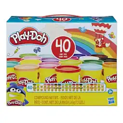 Intertoys Play-Doh kleiset met 40 potjes aanbieding