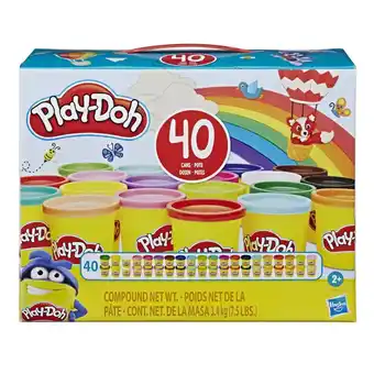 Intertoys Play-Doh kleiset met 40 potjes aanbieding