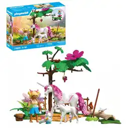 Intertoys PLAYMOBIL magische eenhoornstal voor moeder en veulen 71839 aanbieding