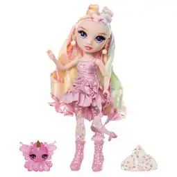 Intertoys Rainbow High Rainbow Shimmers met slijm modepop Bella aanbieding