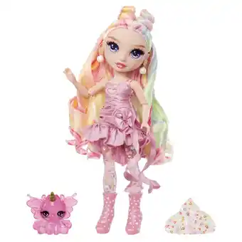 Intertoys Rainbow High Rainbow Shimmers met slijm modepop Bella aanbieding