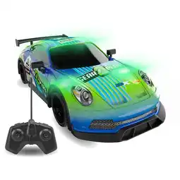 Intertoys Gear2Play op afstand bestuurbare Night Flash raceauto - 1:16 aanbieding