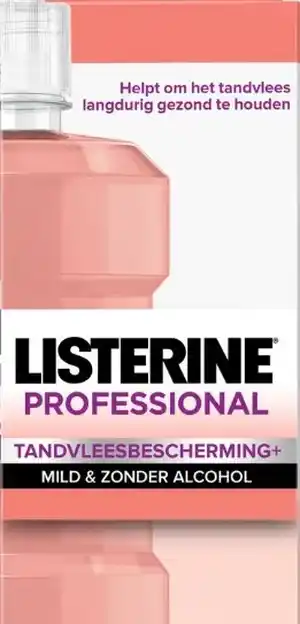 De Online Drogist Listerine Professional Tandvlees Bescherming Mondwater aanbieding